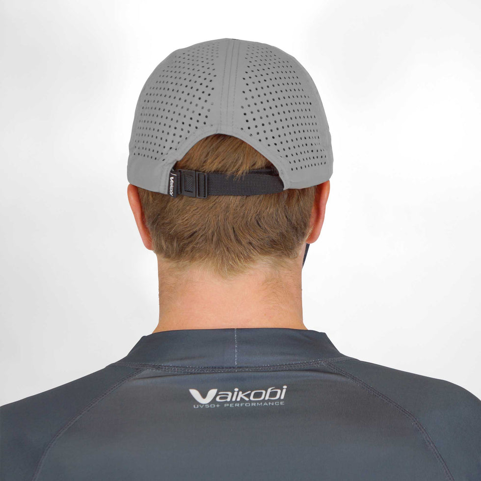 VAIKOBI SURF BUMP HAT - GREY/BLACK