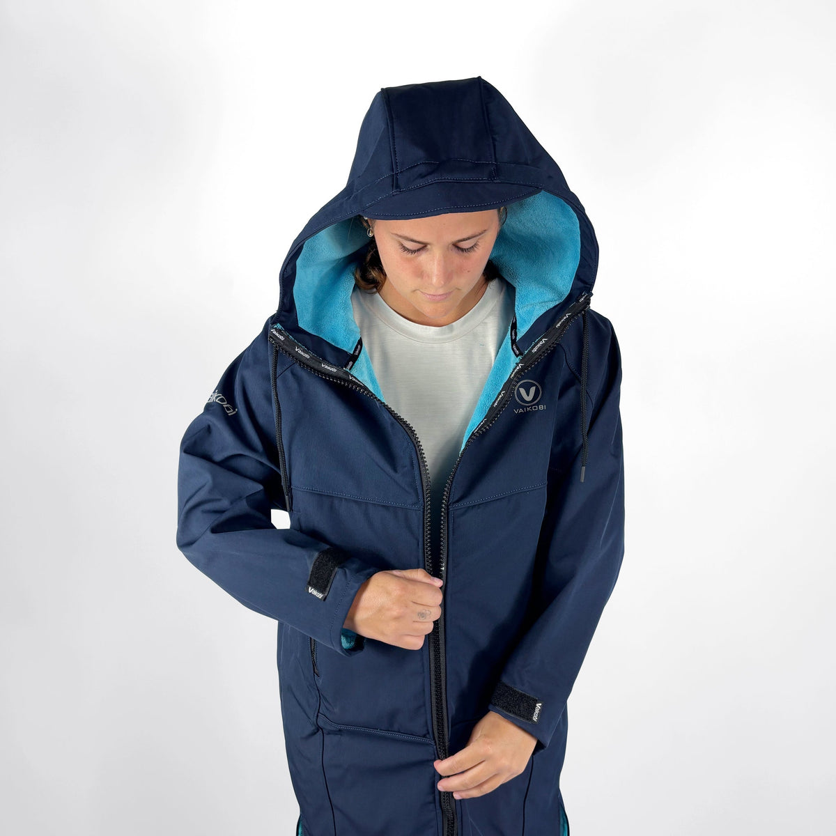 Vaikobi Beach Coat - Navy