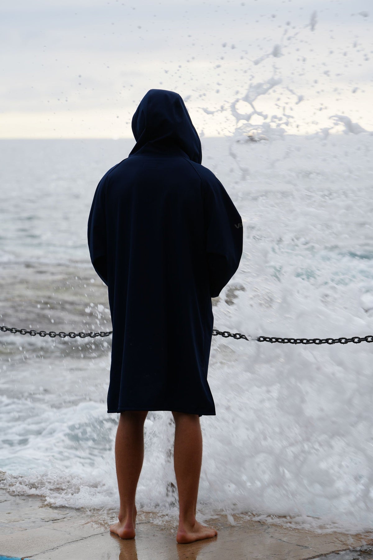 Vaikobi Beach Coat - Navy