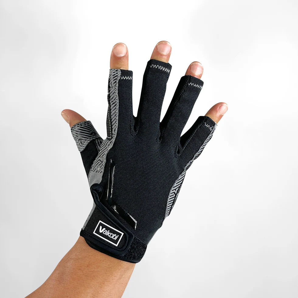 VAIKOBI V-GRIP DECK GLOVES - SHORT FINGER