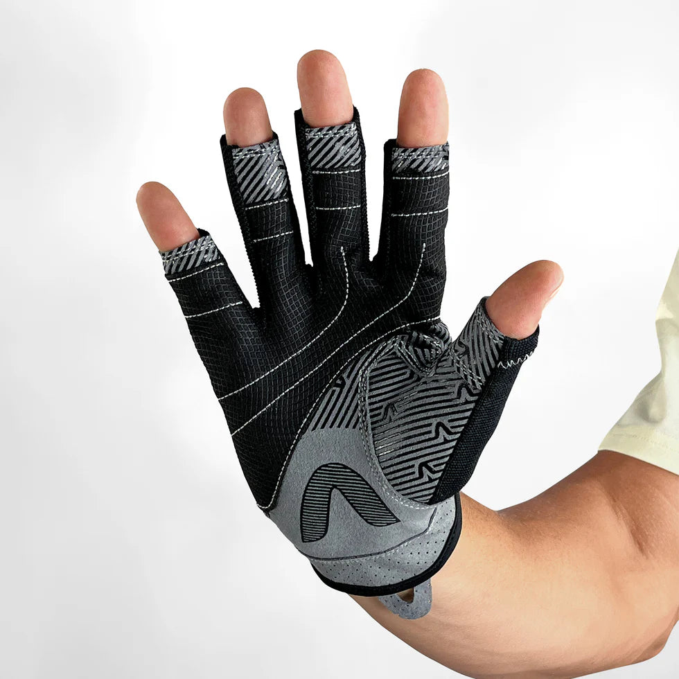 VAIKOBI V-GRIP DECK GLOVES - SHORT FINGER