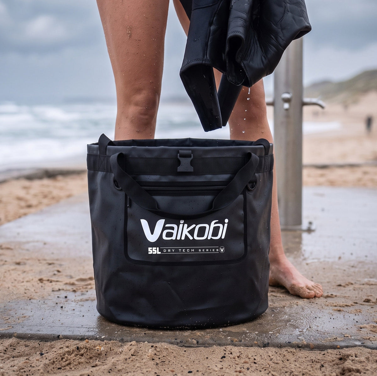 Vaikobi 55l Surf Bucket - Black