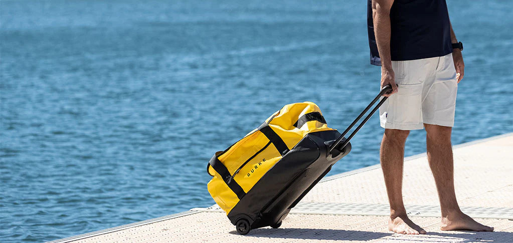 BURKE WILSON DUFFLE BAG - YELLOW