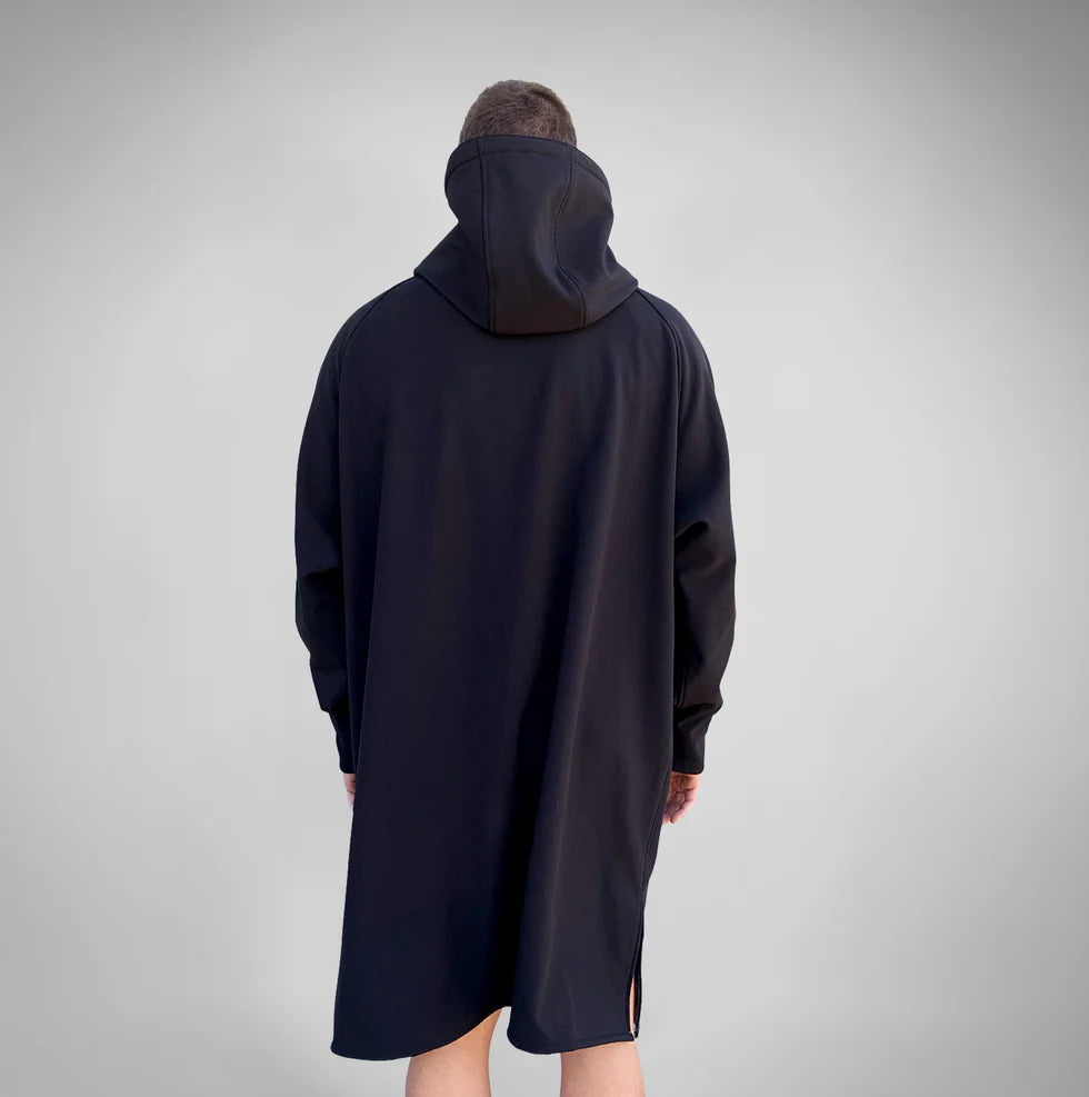 VAIKOBI BEACH COAT - BLACK