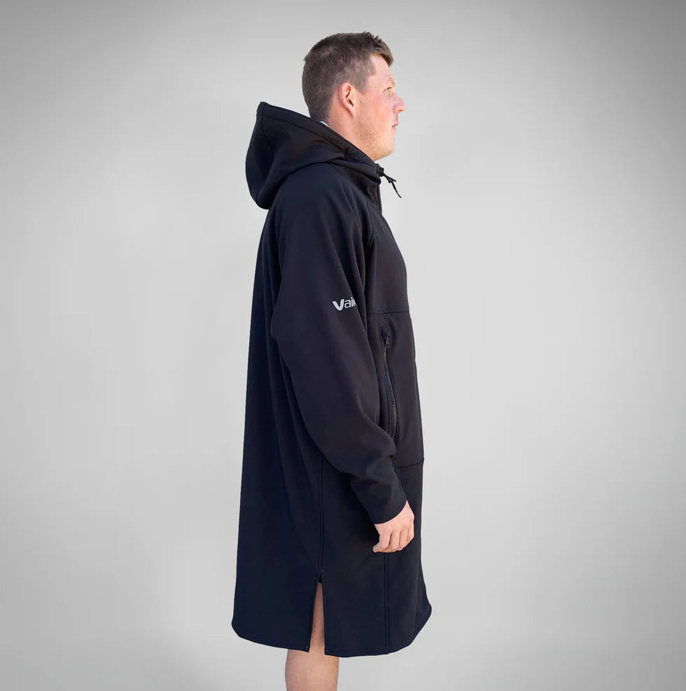 VAIKOBI BEACH COAT - BLACK