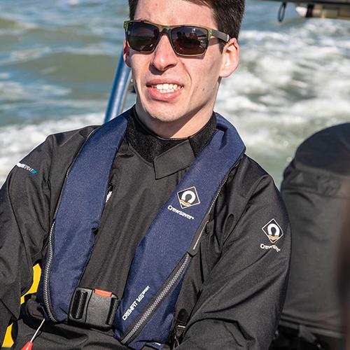 CREWFIT 165N SPORT LIFEJACKET - AUTO - NON HARNESS (AUS) - NAVY BLUE