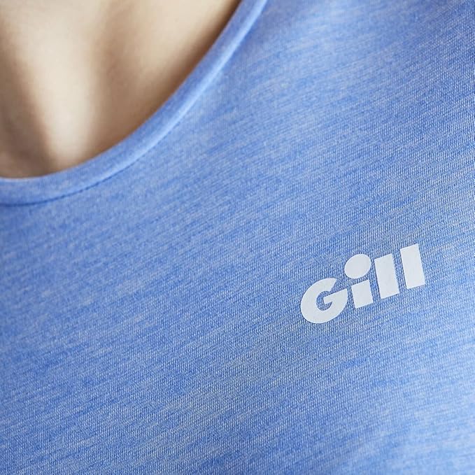 GILL WOMEN'S HOLCOMBE TEE - SKY BLUE - SIZE 10 ONLY