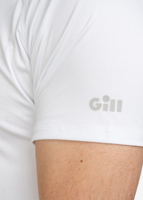 GILL MEN'S UV TEC TEE WHITE