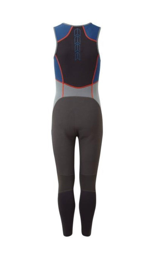 ZENLITE SKIFF SUIT JUNIOR STEEL GREY/OCEAN