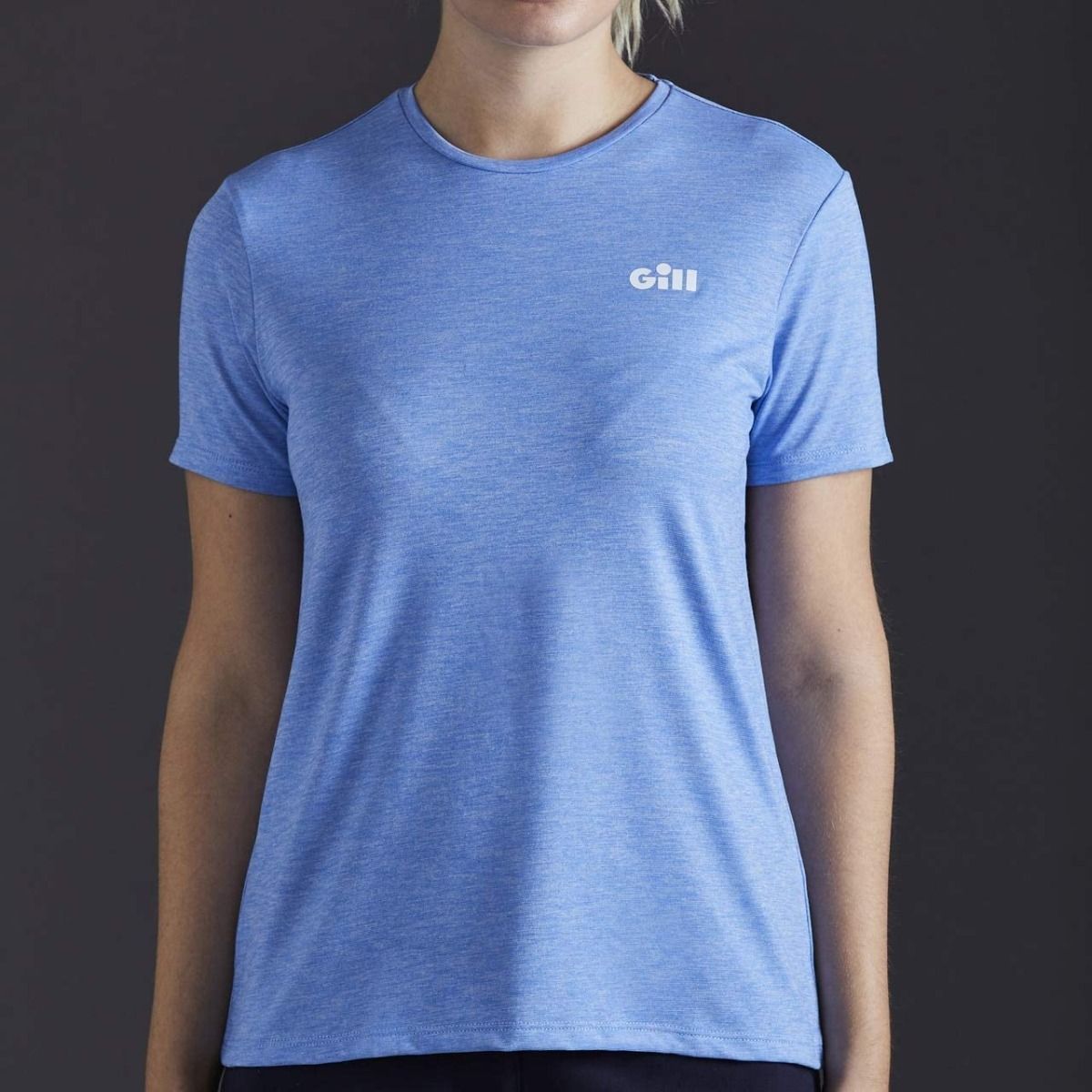 GILL WOMEN'S HOLCOMBE TEE - SKY BLUE - SIZE 10 ONLY