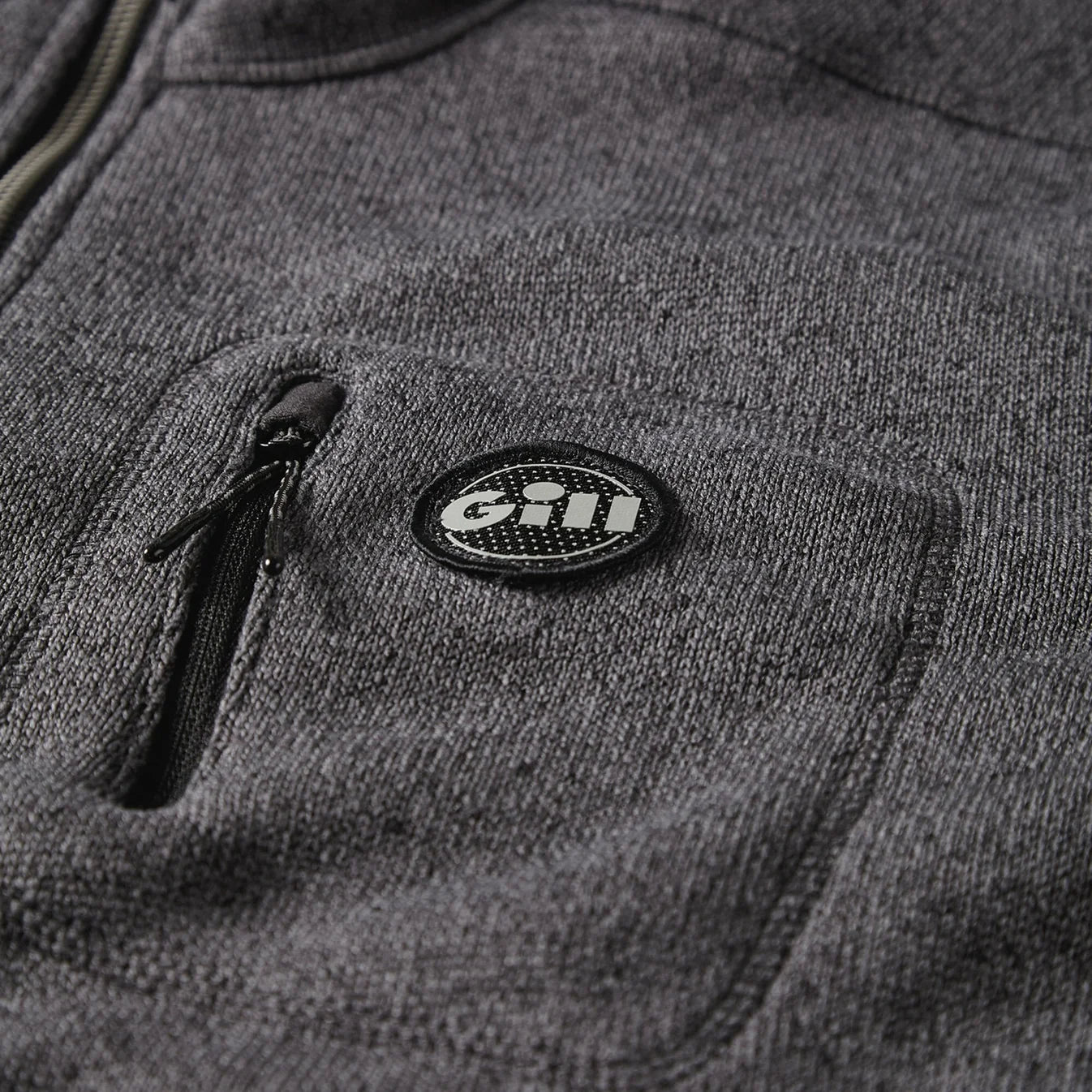 GILL MEN'S KNIT FLEECE - ASH - DISCONTINUED STYLE