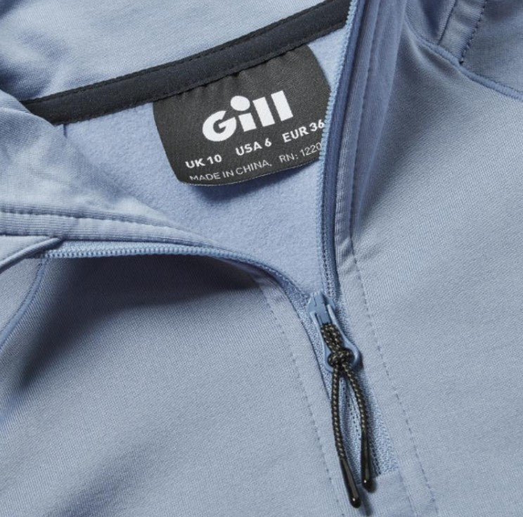 GILL WOMEN'S HEYBROOK  THERM ZIP TOP - STORM
