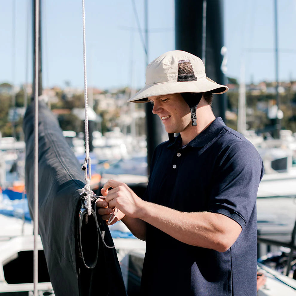 BURKE MESH PANEL SUN HAT