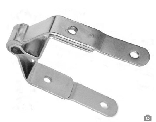 RILEY RUDDER GUDGEON -51MM GAP , 76MM LENGTH
