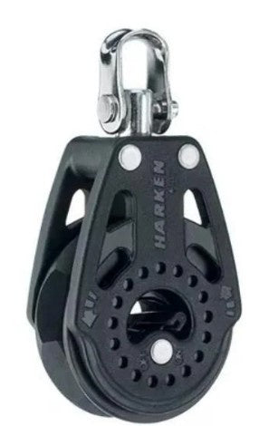 HARKEN 2608 - 40mm CARBO RATCHET BLOCK WITH SWIVEL