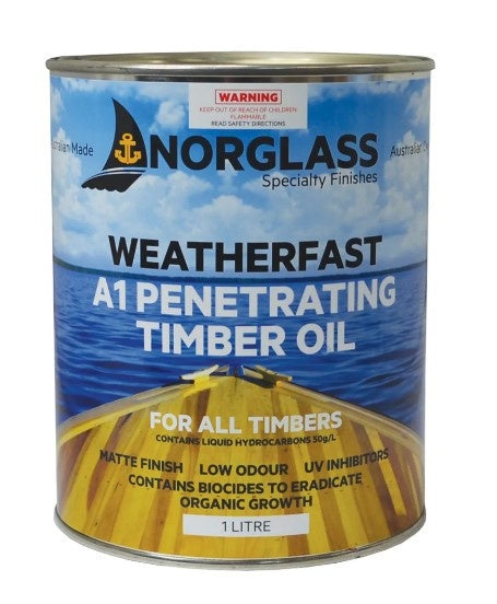 WEATHERFAST A1 PENETRATING TIMBER OIL - 1 LITRE