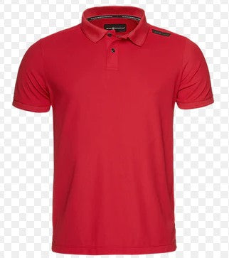 SAIL RACING BOW TECH POLO - BRIGHT RED