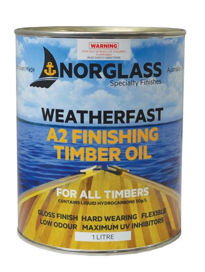 WEATHERFAST A2 FINISHING TIMBER OIL - 1 LITRE