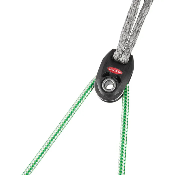 RONSTAN SERIES 20 BALL BEARING SINGLE BLOCK WITH WEBBING