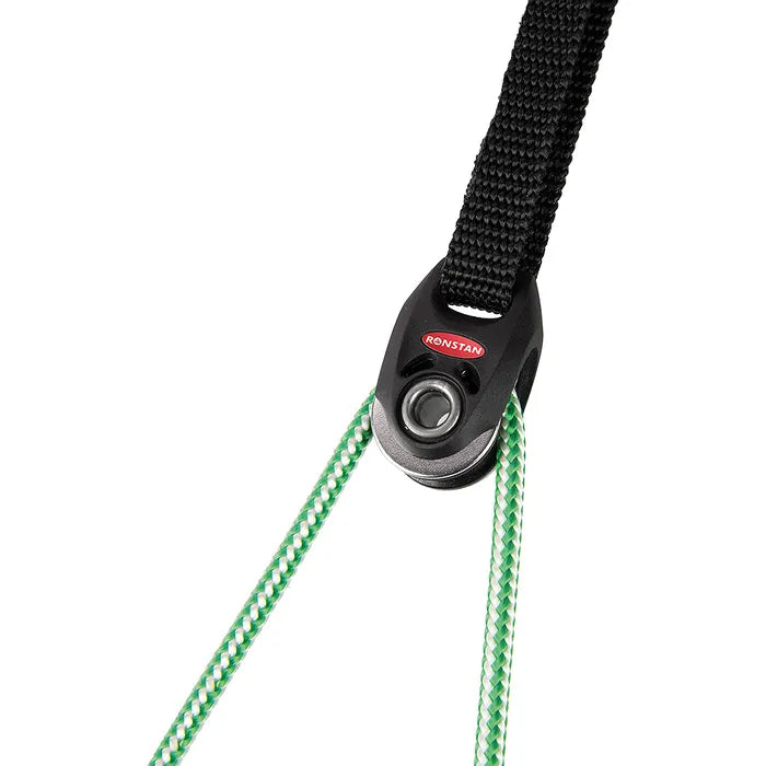 RONSTAN SERIES 20 BALL BEARING SINGLE BLOCK WITH WEBBING