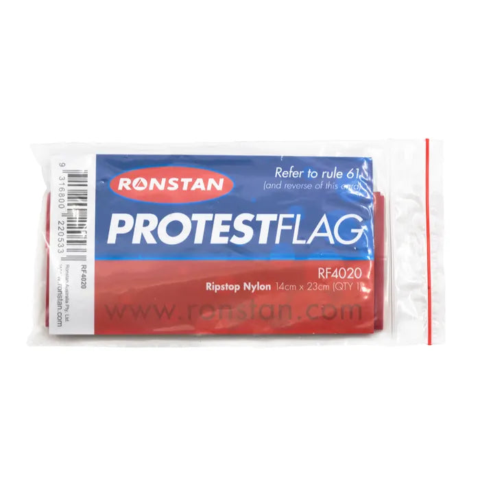 RONSTAN RED PROTEST FLAG 14cm x 23cm