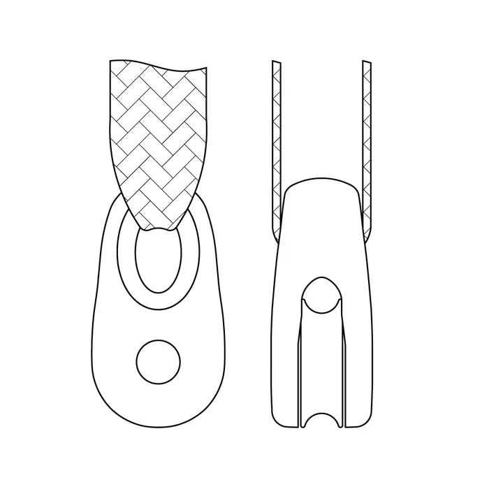 S19 BLOCK DOUBLE,TUBE RIVET