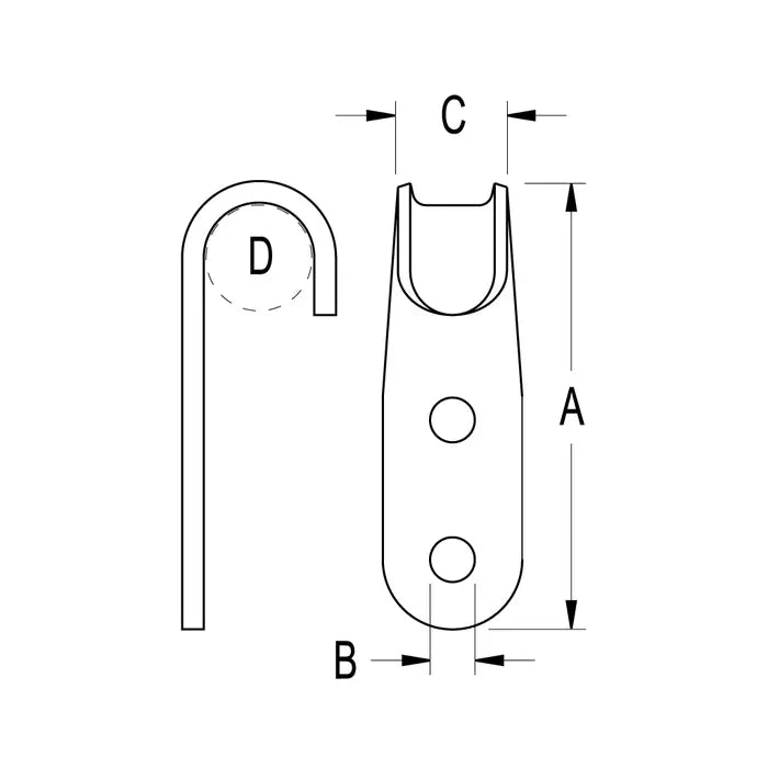 RONSTAN THUMB CLEAT