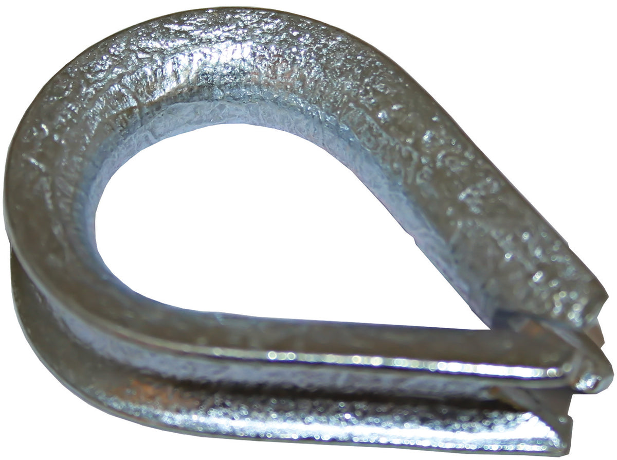 Galvanised Thimble - 10mm