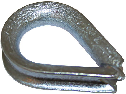 Galvanised Thimble - 10mm