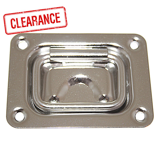 Flush Pull Ring - Large Pressed Stainless
