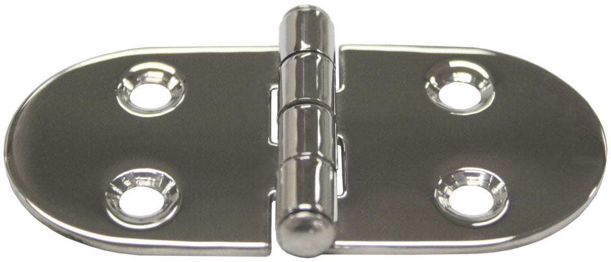 Stamped Oval Cabin Hinge 74 X 40mm
