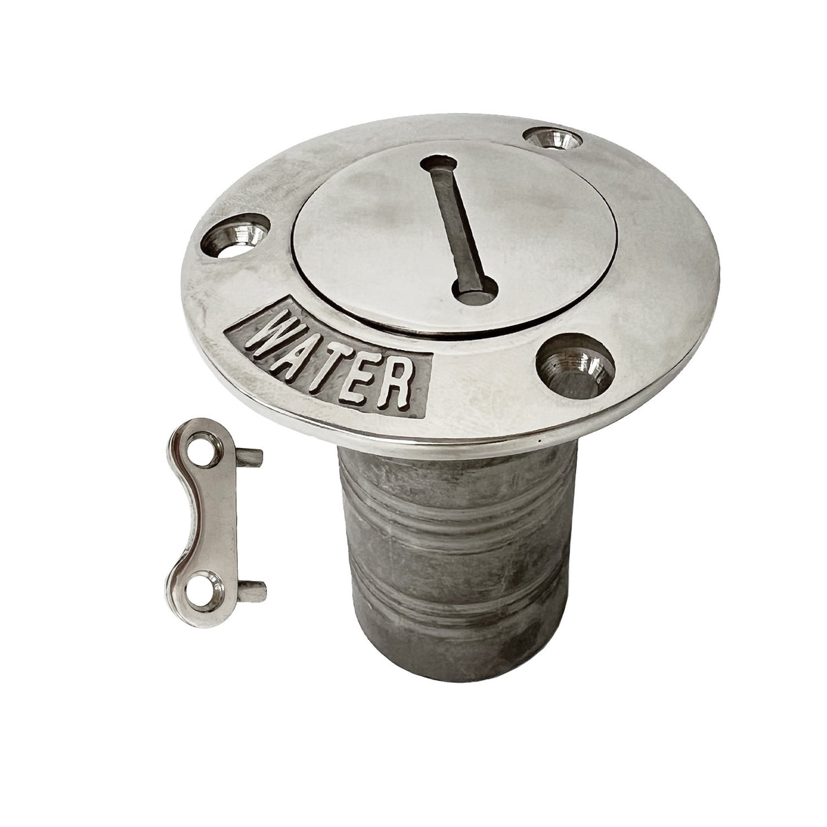 Heavy Duty Cast 316 Deck Filler - 38mm - Water