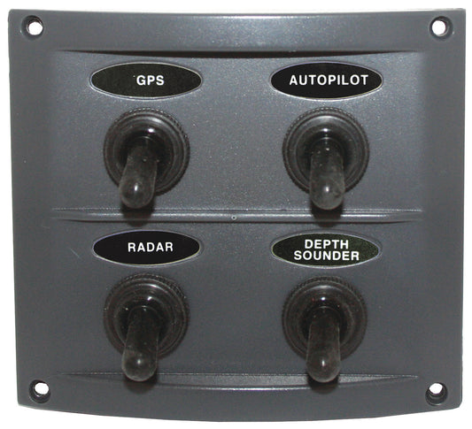 4 Switch Deluxe Panel