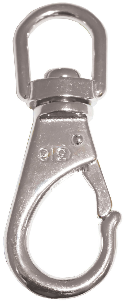 Swivel Eye Snap Hooks - Stainless NO.2