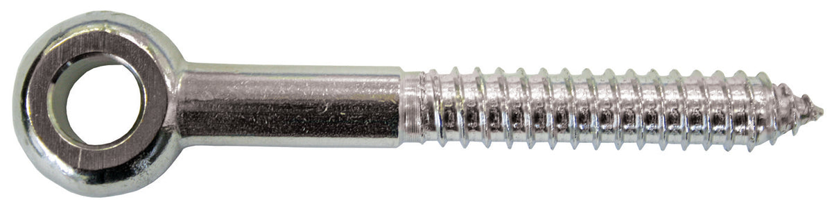 316g Stainless Screw Eye 12 X 100mm