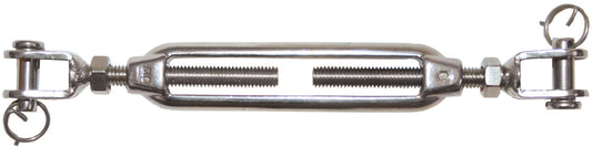 Turnbuckles - Jaw & Jaw Stainless - 8mm