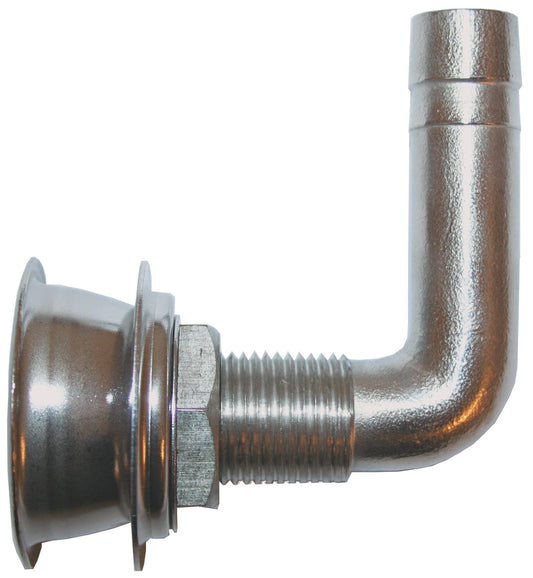 Fuel Tank Breathers - Flush Recessed Style - Stainless -16mm