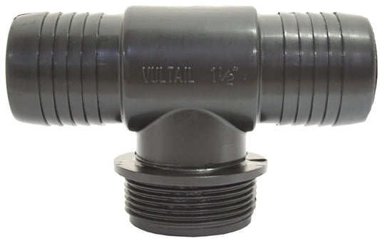 Nylon Male Bsp Thread with Barbed Tee - 3/4 X 20mm