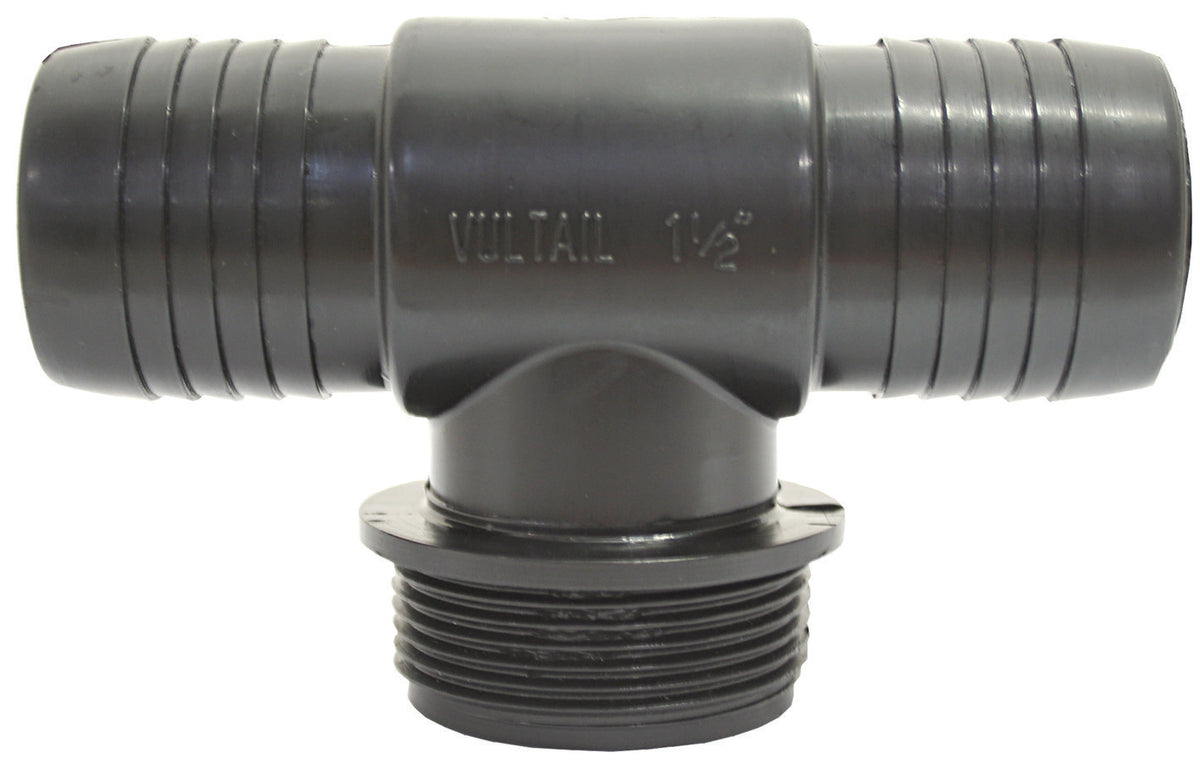 Nylon Male Bsp Thread with Barbed Tee - 1" X 25mm