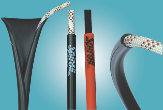 Spiroll Anti-Chafe Guards - Black 16-24mm