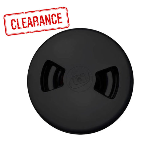 Black Port Lid Only -100mm