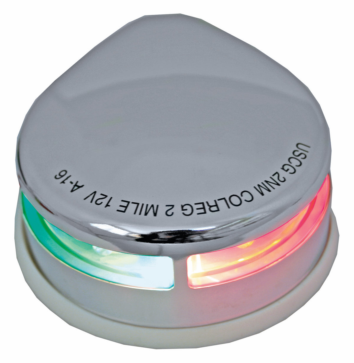 Bicolour LED Navigation Light - Stainless Steel