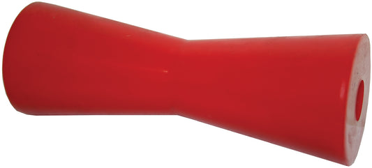 Trailer Roller - Poly Red Concave 200mm