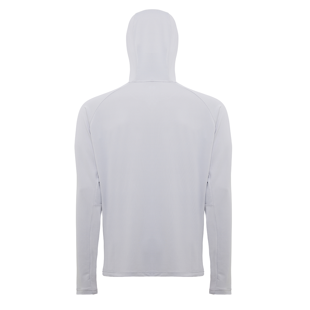 Burke Hooded Sunshirt - Light Grey