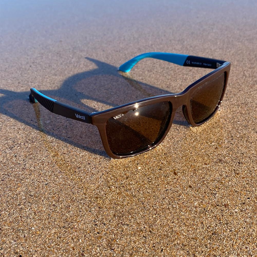 Vaikobi Viento Polarized Sunglasses (Brown/Amber)