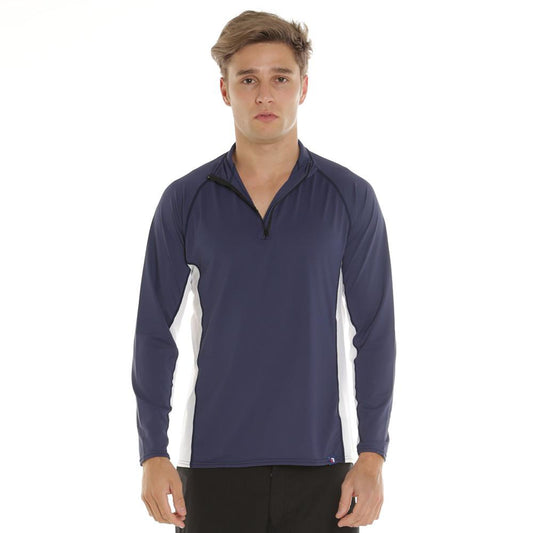 Eden Zip Collar Long Sleeve Sun Shirt - DISCONTINUED STYLE