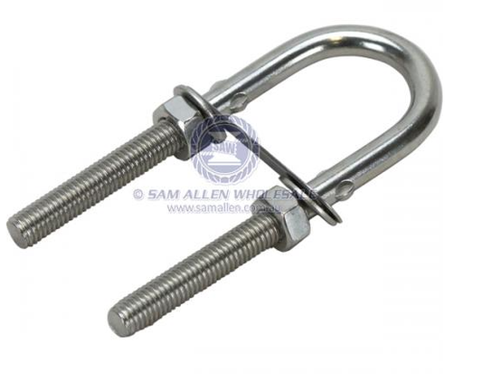 10mm x 130mm STAINLESS STEEL U bolt