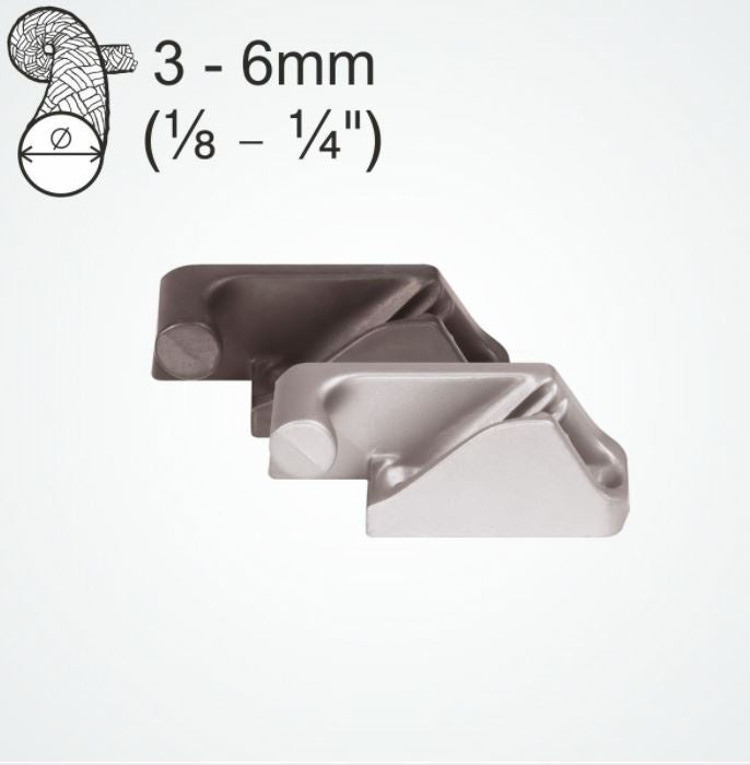 Ronstan Clamcleat Side Entry MK2 (Port) Silver 3-6 MM