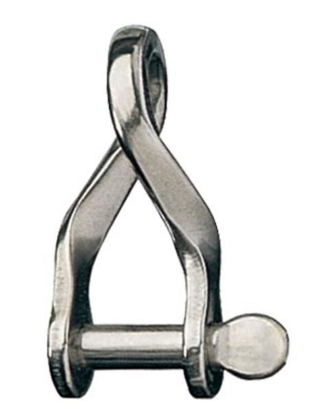 Ronstan Shackle,Twisted,Pin 5/16inch ,L:48mm,W:16mm