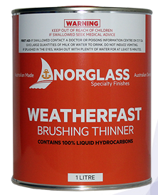 3054 WEATHERFAST BRUSHING THINNERS 4litre - SOLD IN STORE ONLY